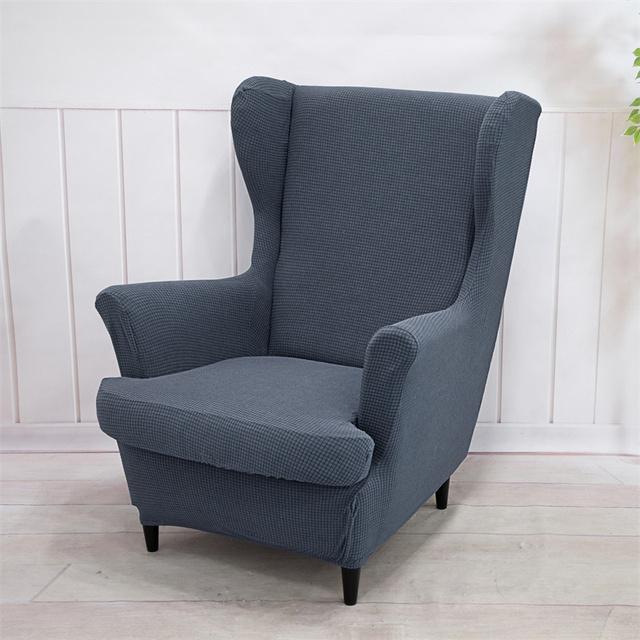 Чехлы на спинку стула из флиса с крылышками, водоотталкивающие эластичные чехлы на кресла с подушками, чехлы для одного дивана