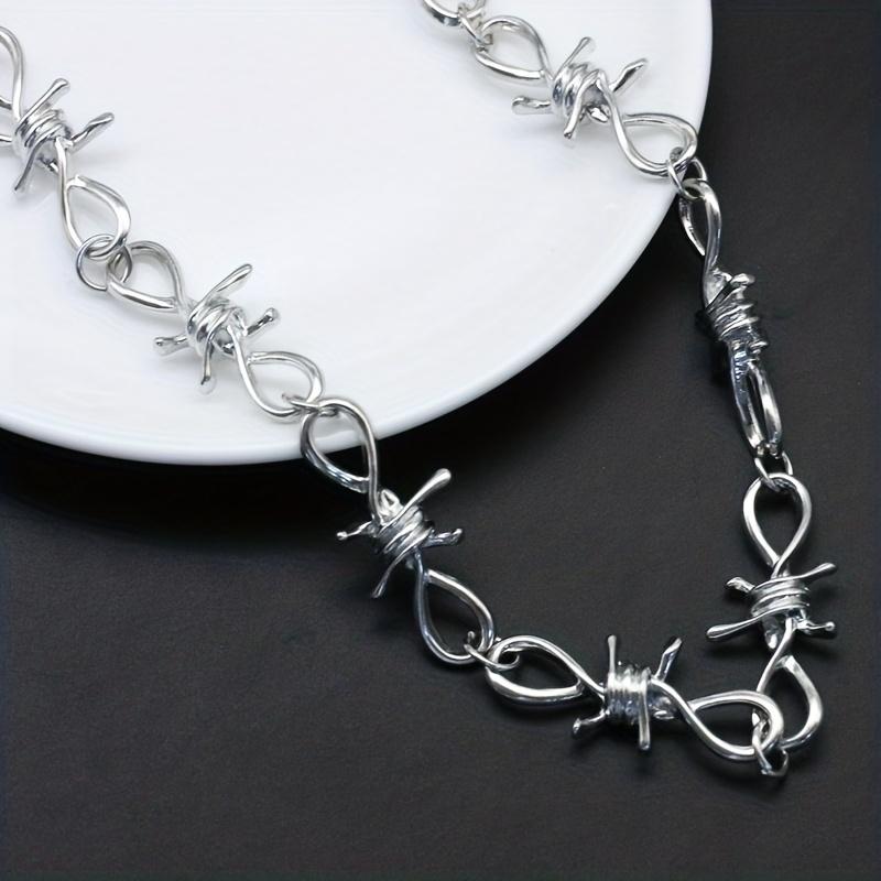 Аксессуары для ожерелья, шипы, шипы, поясные цепочки, комплекты браслетов, холодные и модные ожерелья в стиле хип-хоп-панк.