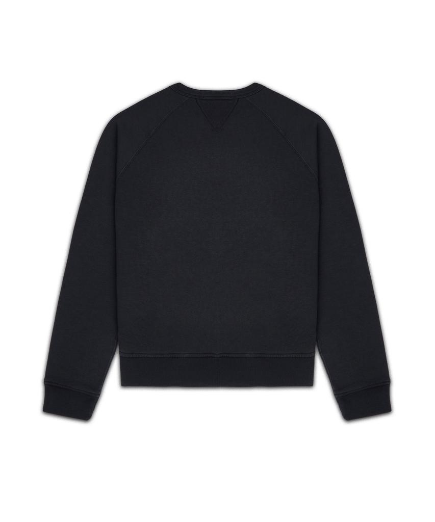 POLO RALPH LAUREN Garment Dye Fleece Sweatshirt - Black