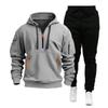 2024 Men's Multi-Pocket Autumn/Winter Sports Hoodie & Sweatshirt Set
