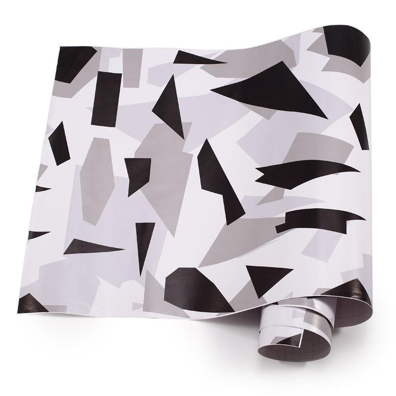 50см Камуфляжная виниловая ПВХ наклейка на автомобиль Обёрточная плёнка Цифровой Лесной Армейский Военный Зелёный Камуфляж Пустынный Декаль Для Авто Мотоцикла