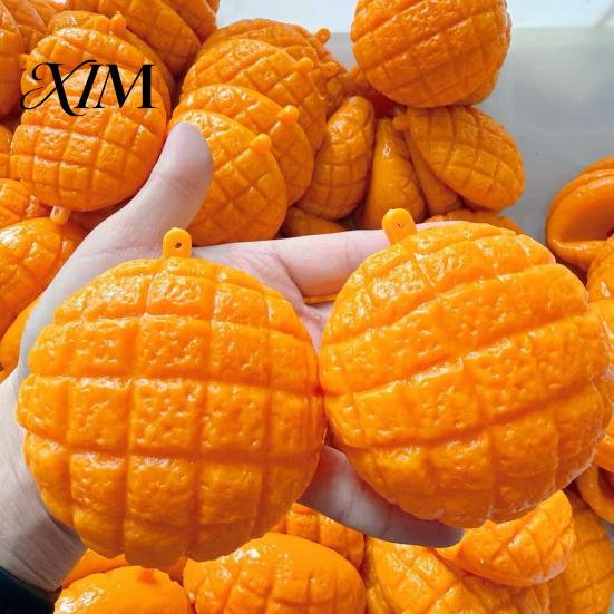 DIY Stress Relief Toy Pineapple Bun Crust Squeeze for DIY, Simulated Bread Toy, Fake Food Sensory Fidget Anxiety Reduction Handheld
