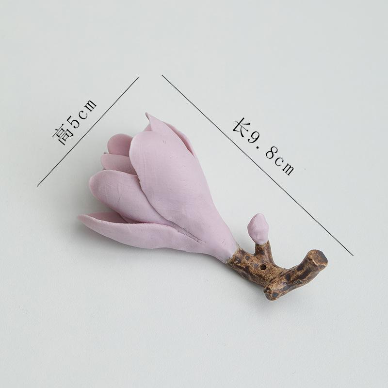 Керамические изделия ручной работы Магнолия Керамические декоративные украшения ручной работы Основа для ароматерапии Подставка для благовоний из сандалового дерева Домашний декор