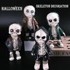 Cool Skeleton Figures Halloween Skeleton Figurine Resin Ornaments