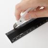 DESIGNPHIL MIDORI Aluminum Model 42286006 Multi-Ruler, 30cm, Black, A,