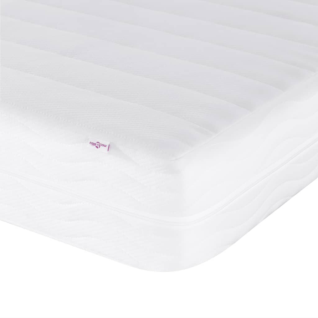 Vidaxl Sofa Z Materacem Do Spania, Niebieska, 80X200 Cm, Aksamit