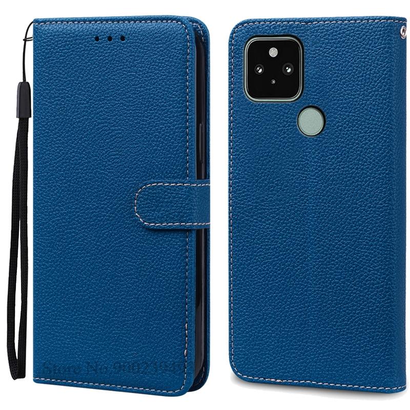 Чехол Pixel 5/Pixel 5A для Google Pixel 5, кожаный чехол-кошелек, чехол для Google Pixel 5A, мягкий силиконовый чехол-кошелек