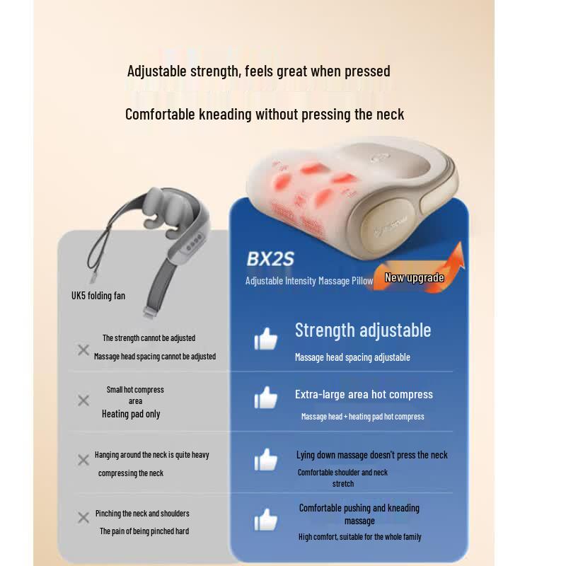 Westinghouse Neck and Back Massage Pillow CN plug (adapter included)