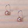 1 Pair Natural Freshwater Purple Pearls Ear Studs Earrings for Women Jewelry 20×6 Mm