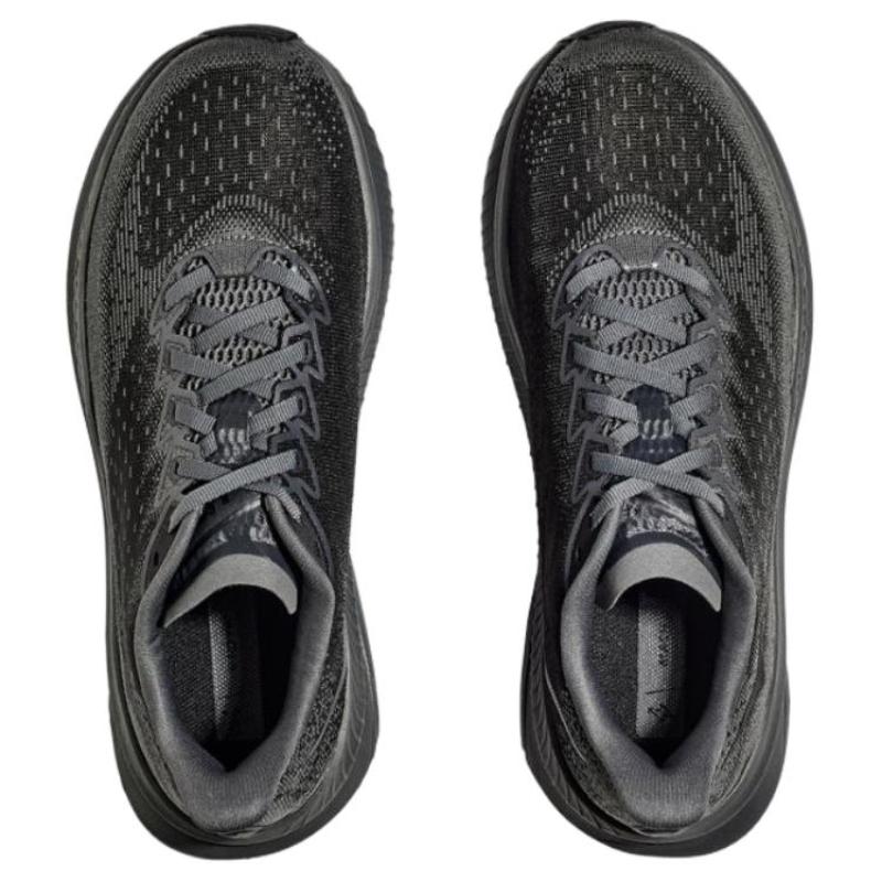 HOKA One One MACH 6 Нескользящие Износостойкие Низкие Тренировочные Беговые Кроссовки Мужские Черные 1164032-BBLC