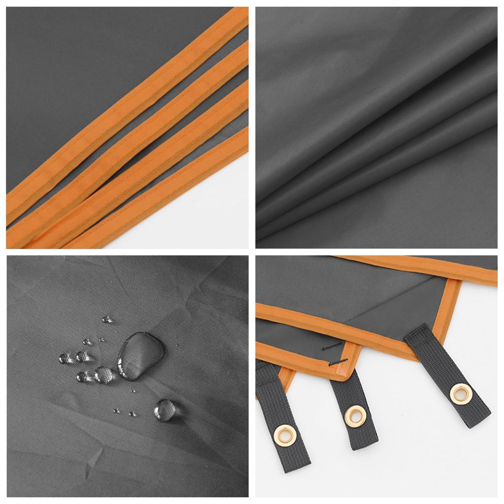 Палатка, напольная простыня, водонепроницаемая простыня, водостойкость 3000 мм, легкая, сумка для хранения в комплекте, кемпинг на открытом воздухе, скалолазание, пикник