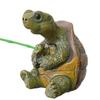 Статуэтка черепахи-рыболова, миниатюрная фигурка черепахи из смолы, декоративный элемент для воды, скульптура мини-черепахи для садового пруда