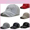 Sports Mount White Letter Printing Mesh Baseball Cap Sun Breathable Protection