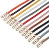 Fashion Graceful Candy Color Faux Leather Belts Adjustable Belt Dress Strap Thin Skinny Waistband
