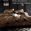 Pure Cotton Four-piece Cotton Bed Leopard Print Bed Sheet Quilt Cover Pillowcase Set Nordic Simplicity
