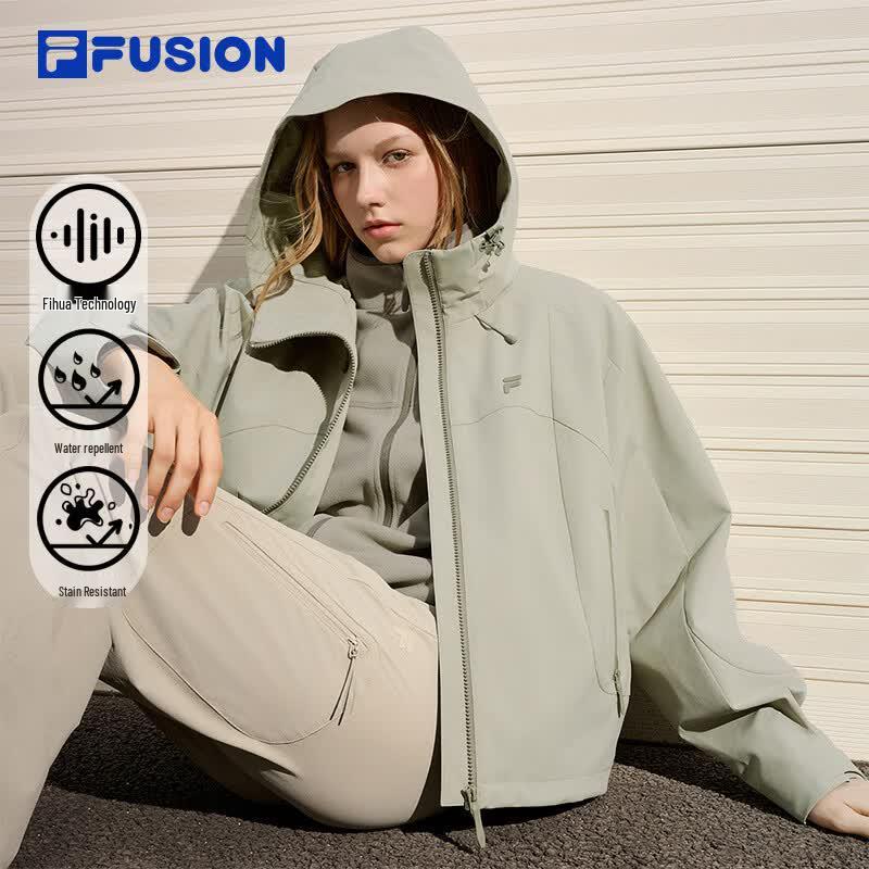 Fila Куртка с пэчворком из ткани и флиса