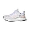 New Pureboost 22 Abrasion Resistant Breathable Low Top Kids' Running Shoes White Pink Children Aged 3 7 Years Old IF0222