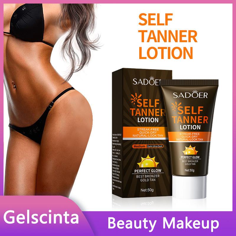 SADOER Nourishing Bronze Tanning Cream Body Lotion