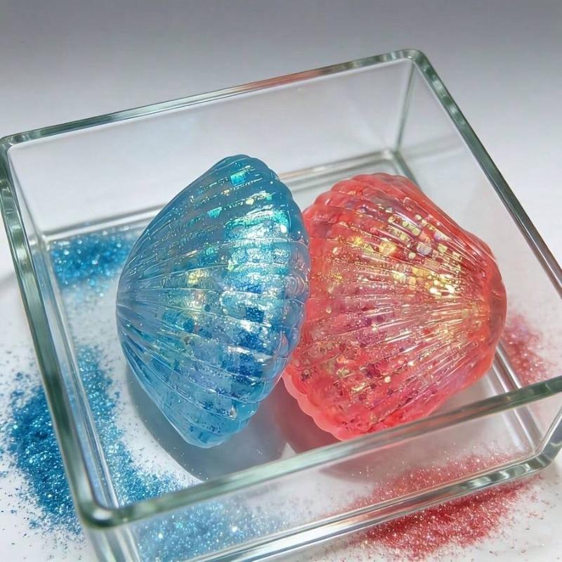 1 шт. Набор Squishy «Ракушка с мальтозой» – Игрушки-антистресс «Ракушка», Прочный TPR-фиджет для снятия тревоги
