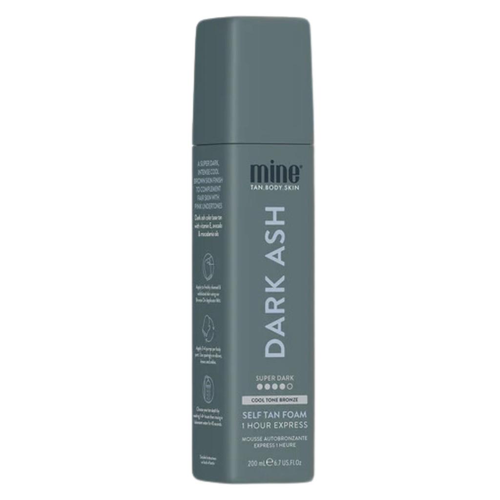 MineTan Dark Ash Self-Tanning Foam 200ml