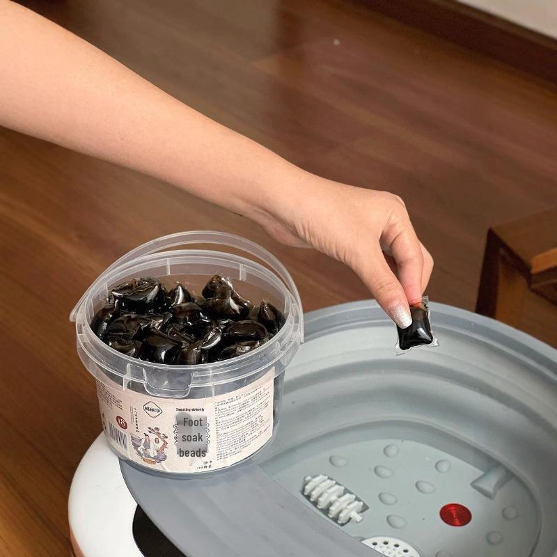 Растворяющиеся шарики для ножных ванн «Восемнадцать вкусов» - Концентрированная эссенция для освежающих ножных ванн