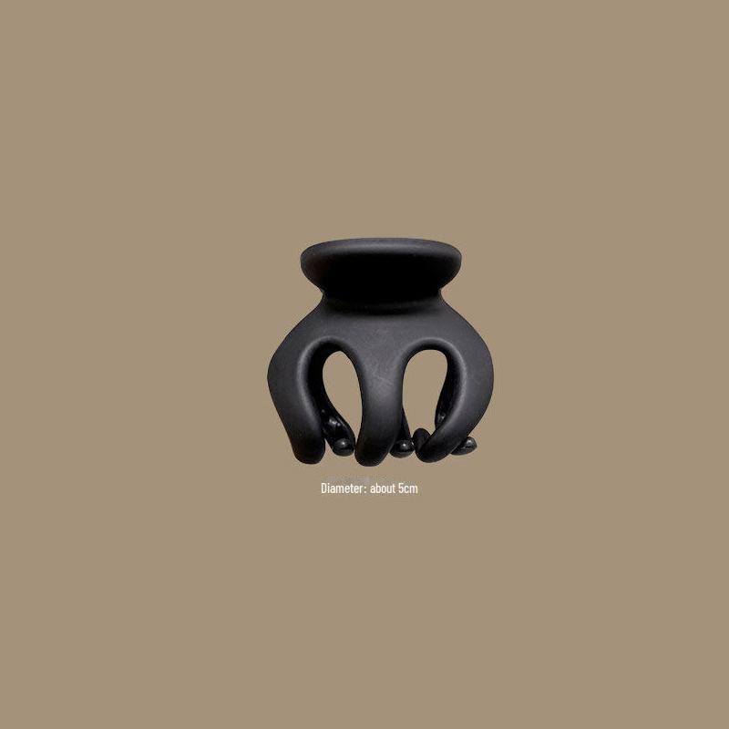 "Заколка для волос в форме тыквы": Аксессуар для высокого хвоста в стиле акулы.