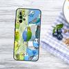 Chubby Cockatiel Parrot Bird Phone Case For Samsung Galaxy A13,A21s,A22,A31,A32,A52,A53,A71,A80,A91 Soft Black Phone Cover