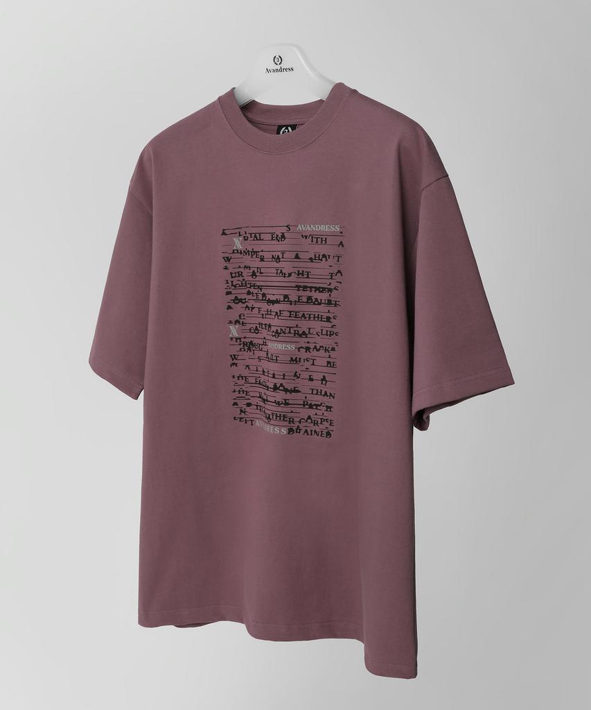 AVANDRESS Letter T-Shirt - 4Col