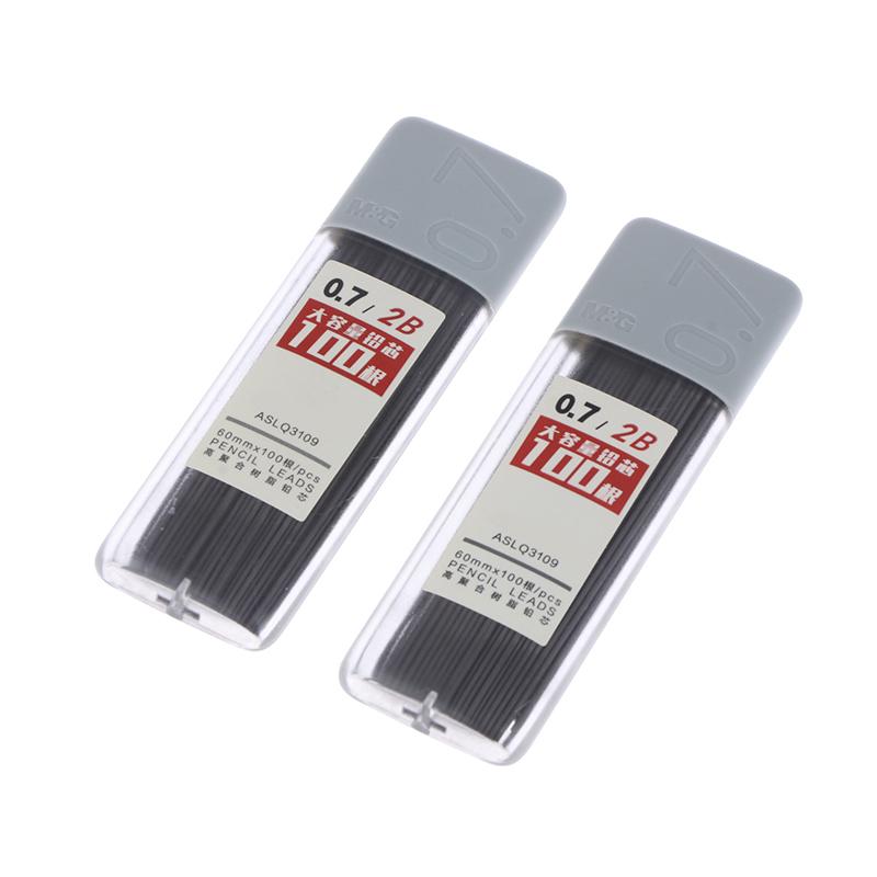 200 шт., стержни для механических карандашей, стержень для карандашей 2B/Hb, автоматический стержень для карандашей