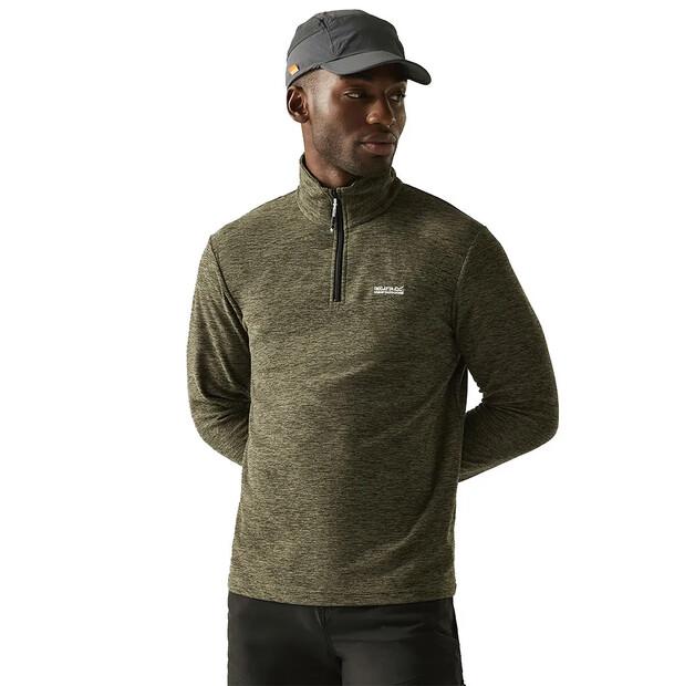 Regatta Fleece Jacket with Half-zip Thompson Marl