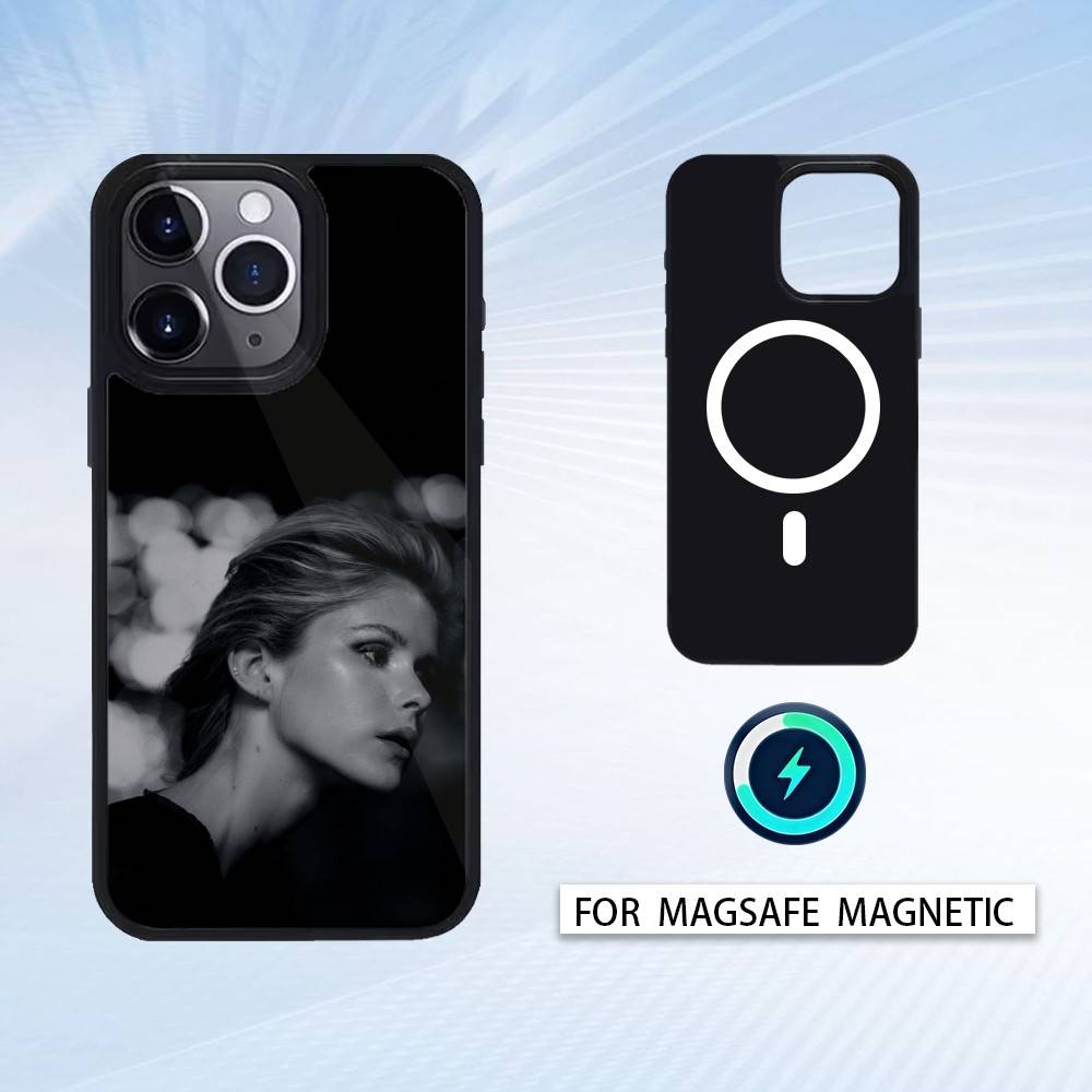 Чехол для телефона E-Erin Moriarty Магнитный Для iPhone17 16 15 14 13 12 Pro Max Для Magsafe Беспроводная зарядка Чехол