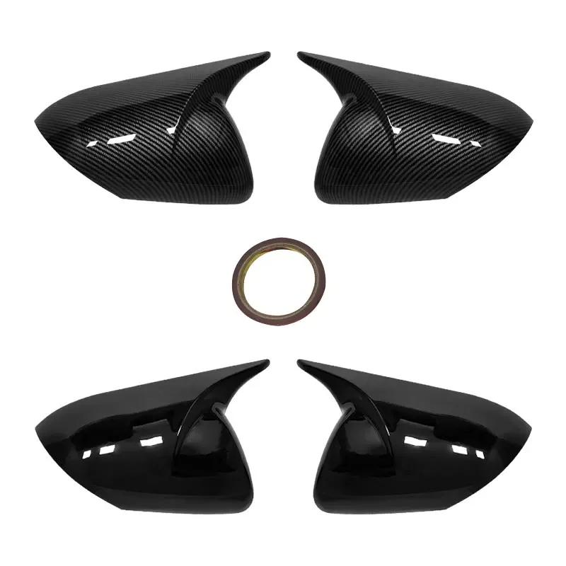 2Pcs Car/Auto External Mirror Cap Shell Housing Wing Mirror Cover For Mazda 3 Axela BL 2.0 2009 2010 2011 2012 2013 With Color