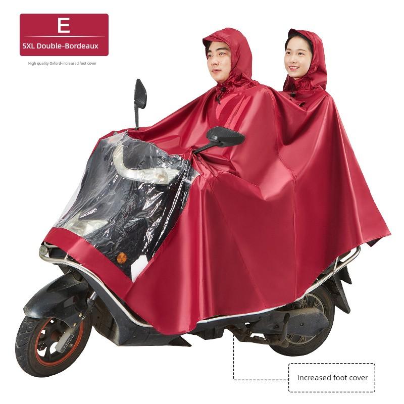 Men's Thick Motorcycle Raincoat