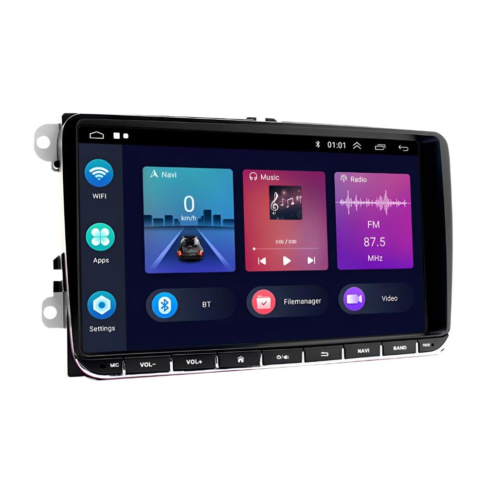 9" Автомагнитола Android 11 Carplay Navi Совместима с камерой для VW GOLF 5 6 Touran Polo 6R T5 Caddy