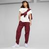 Puma HER HIGH-WAIST TR women's sweatpants burgundy 67600622 r S
