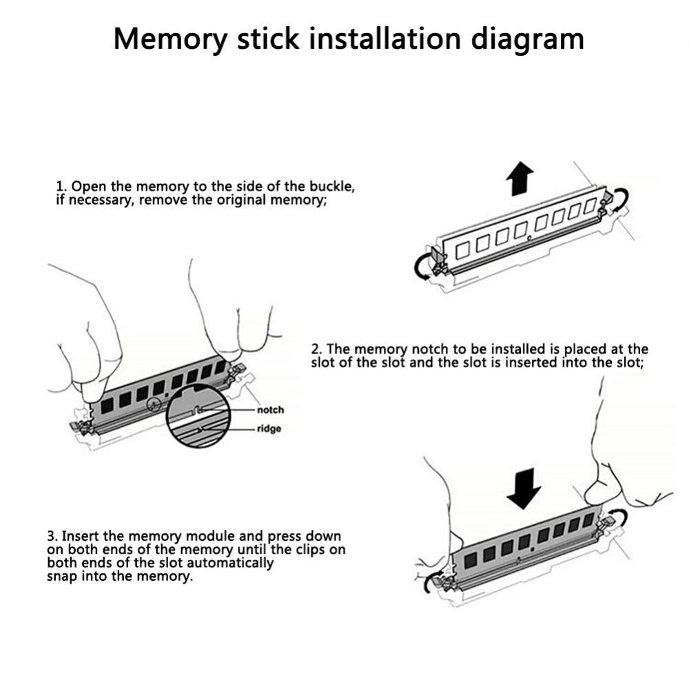 Vaseky Память для настольных ПК 16 ГБ 8 ГБ 4 ГБ 2 ГБ Оперативная память для настольных ПК DDR2 DDR3 DDR4 PC DIMM