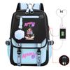 Harajuku Simple and Versatile Aphmau Junior High School Student School Bag Female Lightweight Large Capacity Middle School Student Backpack