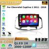 Android 13 для Chevrolet Captiva 1 2011-2016 автомобильный радиоприемник мультимедиа навигация стерео 4G GPS автомагнитола Carplay 2 Din экран