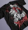 Футболка Berserk, Аниме Футболка, Гатс Унисекс Черная Футболка, Подарочная Футболка Броня Берсерка