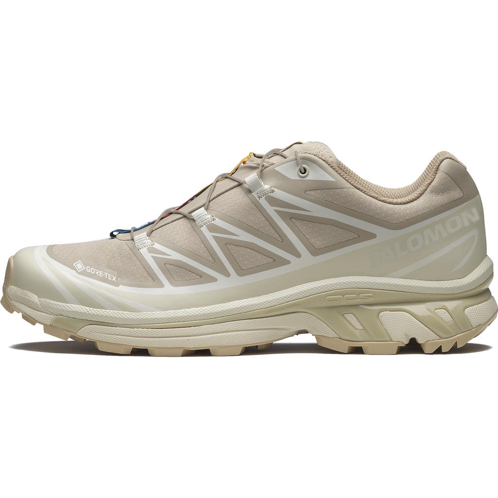 SALOMON XT-6 GTX Comfortable Versatile Breathable Lightweight Low-Top Lifestyle Shoes Unisex Shoes Brown 477324