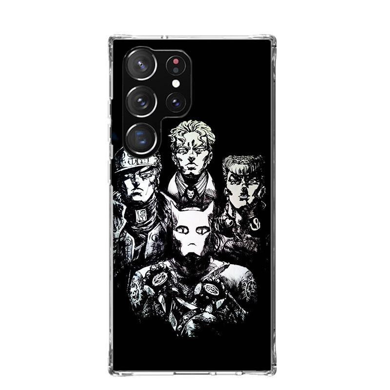 Чехол для телефона JoJo Кира Йошикаге Killer Queen для Samsung Galaxy S25 Edge S24 S23 S22 S21 FE S20 Ultra S10 Plus + Арт Индивидуальный C