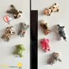 Cute Giraffe Plush Refrigerator Magnet Cartoon Animal Doll Magnet Home Decor Cute Magnets