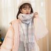 Knitted Wool Scarf Ladies Autumn and Winter All-match Student Imitation Cashmere Thick Scarf