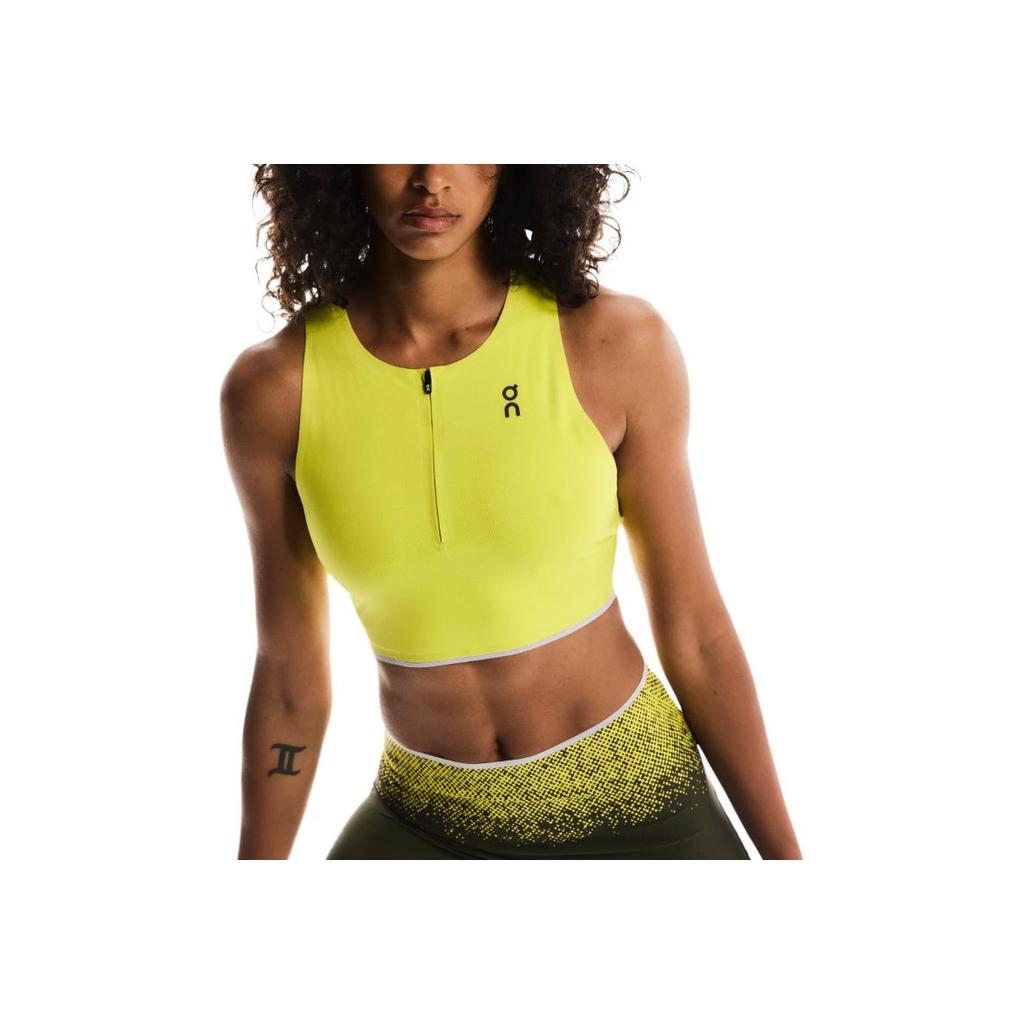 On Race Crop Fashi Comfortable Soft Skin-Friendly Short Sports Tank Top Women Tops 1WF10192347