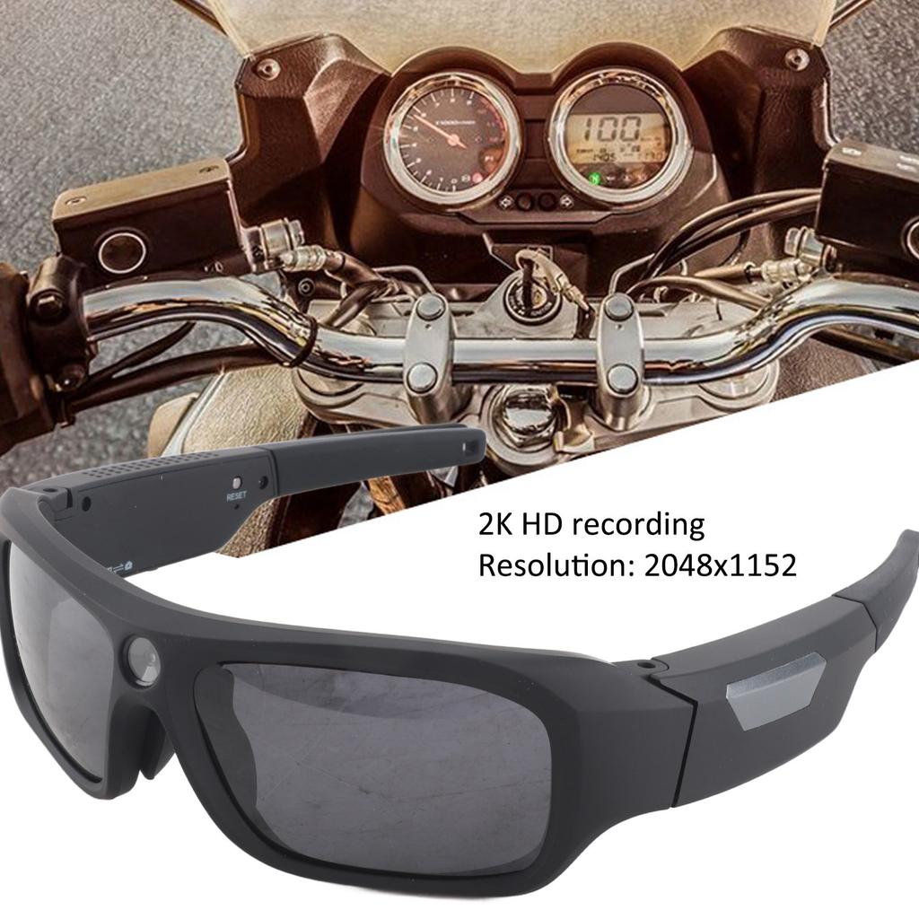 Умные солнцезащитные очки для видеозаписи, угол обзора 90°, 4K Full HD, очки с мини-камерой для вождения, езды на велосипеде, верховой езды, очки для видеозаписи