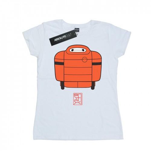 Disney Womens/Ladies Big Hero 6 Baymax Suit Cotton T-Shirt