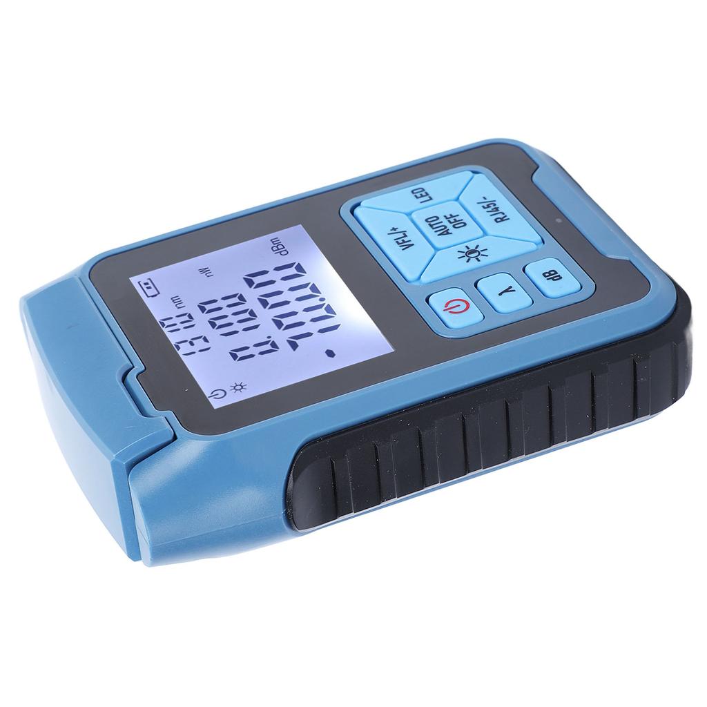 Измеритель мощности оптоволокна 10 мВт перезаряжаемый 850?1650 нм Высокоточный многофункциональный волоконно-оптический кабель