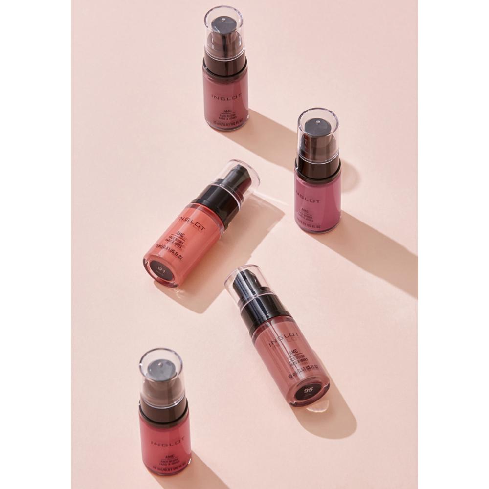 Inglot Liquid Face Blush 15ml, No. 96, 1 Pc.
