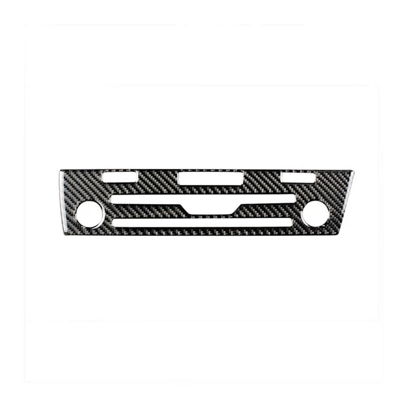 Fits for Lexus RX300 270 200T 450H 2016-19 Car Accessories Carbon Fiber CD Panel Decorative Cover Trim Auto Interior Car Sticker