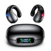 Первый в отрасли настоящий OWS Bluetooth открытый беспроводной открытый ухо воздушная проводимость бинауральный вызов шум утечка звука прикосновение случайное нажатие светодиод полный длинный